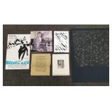Gp unframed signed etchings, etc incl Gp unframed signed etchings, etc incl