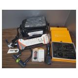 Gp bicycle accessories: head light, rack, lock, Gp bicycle accessories: head light, rack, lock,