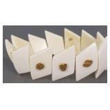 3 natural gold nuggets on bracelet 3 natural gold nuggets on bracelet