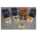 Gp 4 Limoges miniature boxes & J. Strongwater Gp 4 Limoges miniature boxes & J. Strongwater