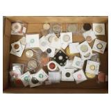 Gp replica coins marked COPY- some silver??, etc Gp replica coins marked COPY- some silver??, etc