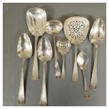8 sterling silver Gorham Etruscan serving pcs: 8 sterling silver Gorham Etruscan serving pcs: