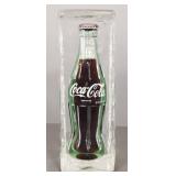 Pop Art lucite Coke bottle sculpture w/ Dayton Pop Art lucite Coke bottle sculpture w/ Dayton