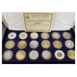 18 replica coins marked COPY 18 replica coins marked COPY