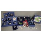20 asst. Swarovski crystal ornaments incl 20 asst. Swarovski crystal ornaments incl