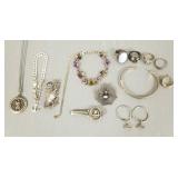 Gp sterling silver jewelry incl Georg Jensen money Gp sterling silver jewelry incl Georg Jensen money
