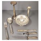 Gp weighted sterling silver & sterling handled Gp weighted sterling silver & sterling handled