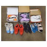 5 pair shoes: Nike, etc- 3 pr. new- Asst sizes 5 pair shoes: Nike, etc- 3 pr. new- Asst sizes
