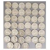 40 (1 roll) silver Washington quarters 40 (1 roll) silver Washington quarters