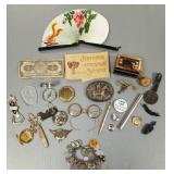 Gp sm collectibles: belt buckle, mini cash box, Gp sm collectibles: belt buckle, mini cash box,