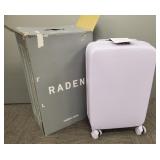 Raden hard-side rolling luggage: light purple Raden hard-side rolling luggage: light purple