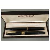 2 fountain pens- 1 Mont Blanc w/ box & 2 fountain pens- 1 Mont Blanc w/ box &