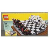 Lego set #40174 chess set w/ box- opened played Lego set #40174 chess set w/ box- opened played
