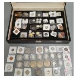 Gp replica coins marked COPY- some silver??, etc Gp replica coins marked COPY- some silver??, etc