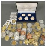 Gp replica coins, etc- mostly marked COPY Gp replica coins, etc- mostly marked COPY