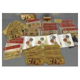 Gp gold foil currency & replica coins, etc Gp gold foil currency & replica coins, etc