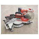 Milwaukee Fuel mitre saw w/ 1 battery- Working Milwaukee Fuel mitre saw w/ 1 battery- Working