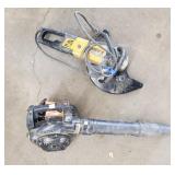 2 tools: power blower, Partner K2300 saw- Untested 2 tools: power blower, Partner K2300 saw- Untested