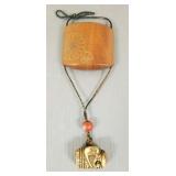 Vintage Japanese wooden Inro w/ mechanical Vintage Japanese wooden Inro w/ mechanical