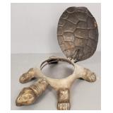 Antique cast iron turtle spittoon- No insert: Antique cast iron turtle spittoon- No insert: