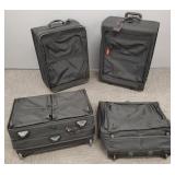 4 pcs Tumi luggage- 26" x 20" x 10" largest
