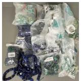 Lg Gp beads: natural stones, glass, etc