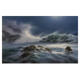 Lg Roy Gonzalez Tabora pencil signed & #