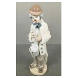 Lladro #5471 clown figure 8 1/2"T