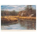 Terry Redlin signed & #