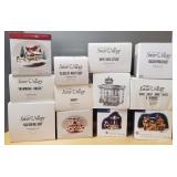 12 Dept 56 Snow Village & Santa Bear Village