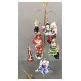 10 Radko Muffy ornaments incl Czarizina, Plum