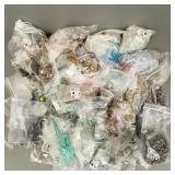 Lg Gp beads: natural stones, glass, etc