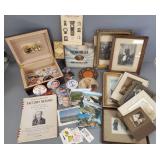 Group: vintage political pins, Glenn Miller Army