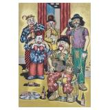 George Crionas signed A/P litho "Off Key Serenade"