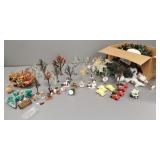 Gp Dept. 56, etc. trees, decor, etc.