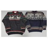 2 Dale of Norway cardigan sweaters: size L & XXL