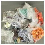 Lg Gp beads: natural stones, glass, etc