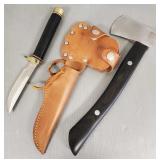 Marbles belt axe No. 171- 11" w/ sheath