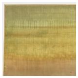 Lg framed contemporary painting- signed Hilberd?