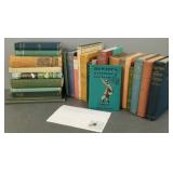 Gp over 25 vintage books on angling, Salmon, etc.