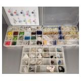 Gp jewelry findings & beads incl Druzy, cintrine,