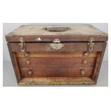 Vintage oak machinist