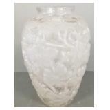 Vintage Phoenix glass vase- 11"H
