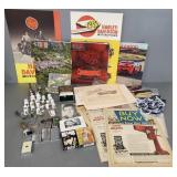 Gp misc inlc lighters, advertising paper items,