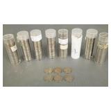 Approx. 8 rolls Washington quarters- asst. dates-