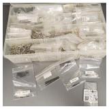 Huge gp of silver eye & head pins