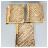 3 volumes 1813 "The Artists Repository" books-