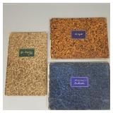 3 volumes antique composer