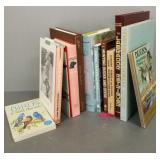 Gp hunting related books incl 3 signed, grouse,