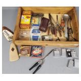 Gp small collectibles- lighters, curling irons,